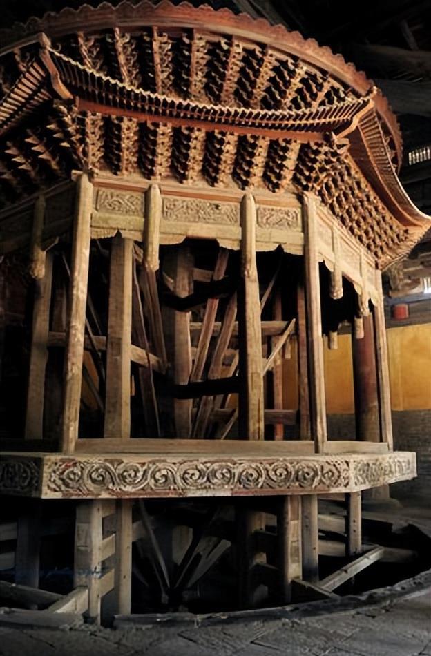 古代黑科技：河北千年古寺靠木质机械至FB体育 FB体育平台今还能运转自如(图1)