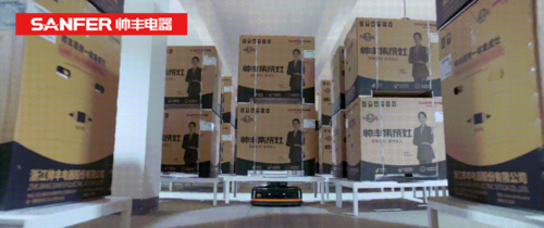 集成灶十大品牌帅FB体育 FB体育平台丰电器智能搬运AGV助力工厂物流自动化(图2)