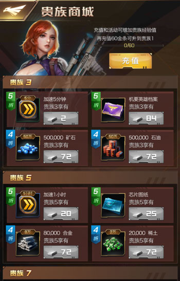FB体育 FB体育平台红警OL特惠商人及贵族商城攻略详解介绍_红警OL特惠商人及贵族商城攻略详解是什么(图3)
